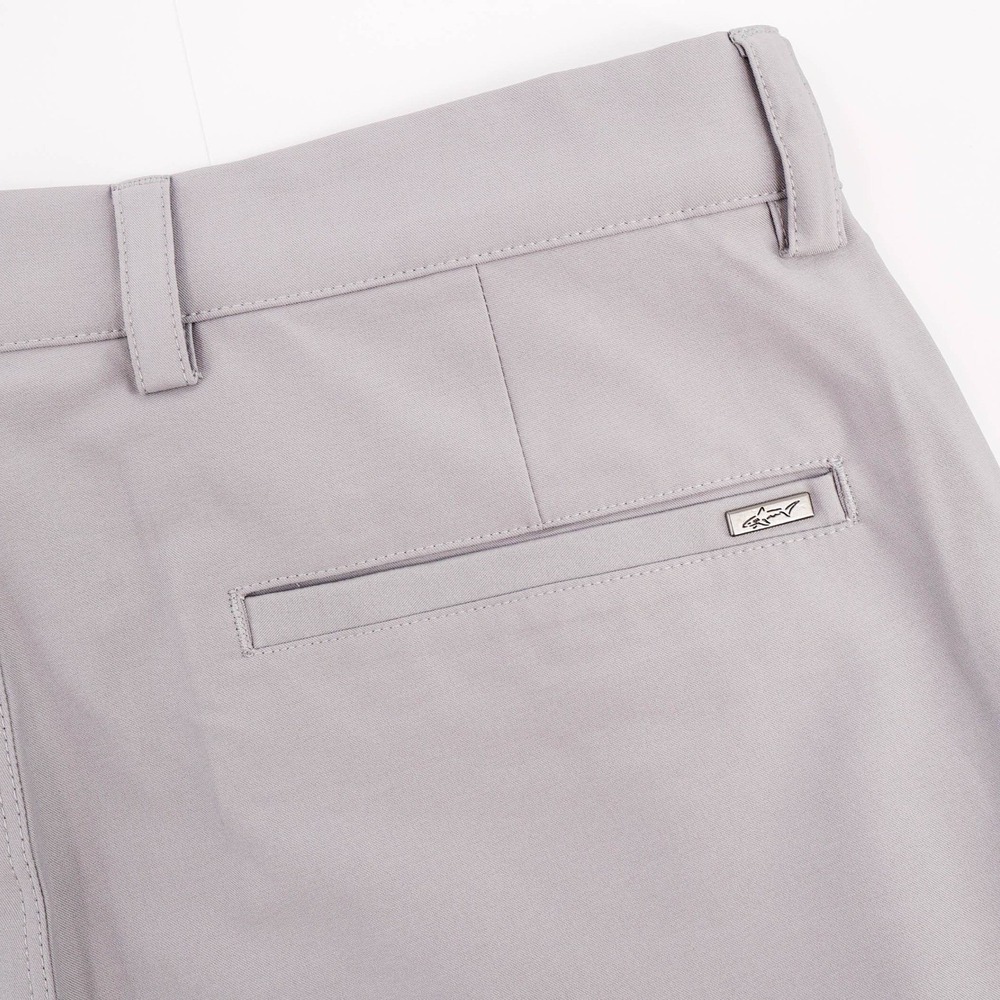 NEW Greg Norman ML75 Microlux Golf Stretch Shorts Men's Size 32 Gray Flat Front